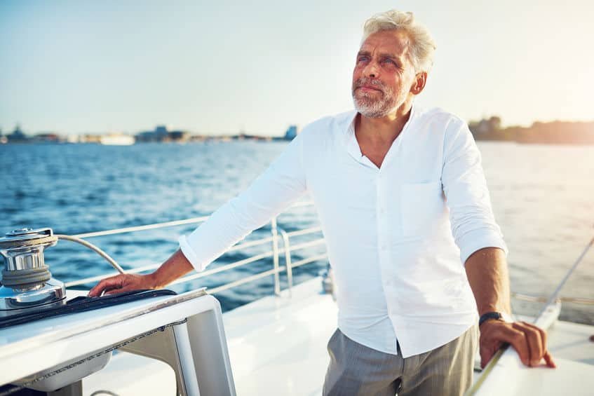 Person in a cruise
